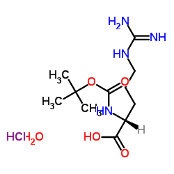 BOC-D-精氨酸盐酸盐一水 113712-06-4