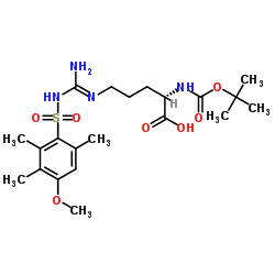 BOC-N(4-甲氧基-2,3,6三甲基苯磺酰)精氨酸102185-38-6