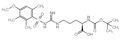 N^A-BOC-N^W-(4-甲氧基-2,3,6-三甲基苯基磺酰基)-D-精氨酸200122-49-2