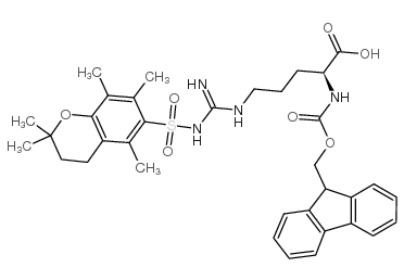 NΑ-FMOC-NΩ-(2,2,5,7,8-五甲基色满-6-磺酰基)-L-精氨酸119831-72-0