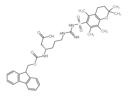 FMOC-Nω-(2,2,5,7,8-五甲基色满-6-磺酰基)-L-β-高精氨酸700377-76-0
