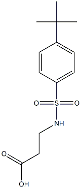  N-[[4-叔丁基苯基]磺酰基]-β-丙氨酸453581-51-6