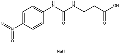   N-[[(4-硝基苯基)氨基]羰基]-β-丙氨酸钠 140-46-5  