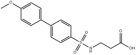  N-(4'-甲氧基-4-联苯基磺酰基)-β-丙氨酸885269-51-2   