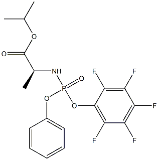 N-[(S)-(2,3,4,5,6-五氟苯氧基)苯氧基磷酰基]-L-丙氨酸异丙酯1334513-02-8