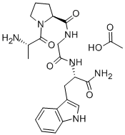 L-丙氨酸-2-吡咯羧酸-甘氨酸-L左旋色氨酸乙酸盐144110-40-7  