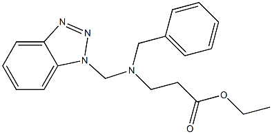 N-(1H-苯并三氮唑-1-基甲基)-N-苄基-β-丙氨酸乙酯851314-54-0 