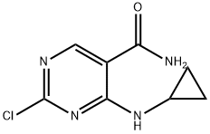 2-氯-4-（环丙氨基）嘧啶-5-甲酰胺2306273-23-2 