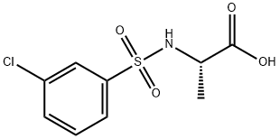  N-(3-氯苯磺酰基)丙氨酸1008997-34-9