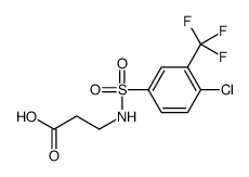  N-[[4-氯-3-(三氟甲基)苯基]磺酰基]-β-丙氨酸612043-43-3  