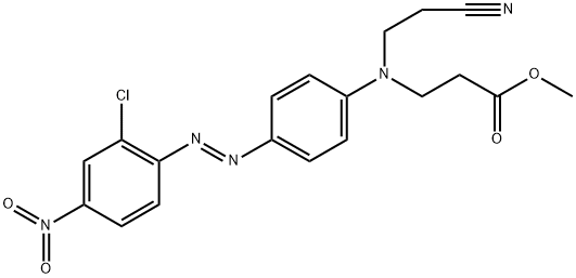   N-[4-[(2-氯-4-硝基苯基)偶氮]苯基]-N-(2-氰乙基)-β-丙氨酸甲酯6657-37-0 