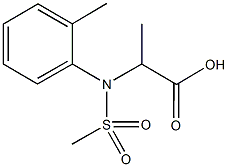   N-(2-甲基苯基)-N-(甲基磺酰基)丙氨酸1049812-34-1