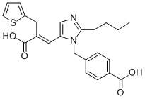  (E)-Α-[[2-丁基-1-[(4-羧基苯基)甲基]-1H-咪唑-5-基]亚甲基]-2-噻吩丙酸 （依普罗沙坦）133040-01-4 