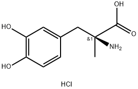  L-3-(3,4-二羟基苯基)-2-甲基丙氨酸盐酸盐884-39-9 