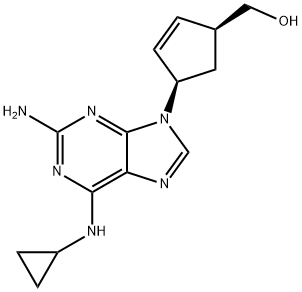  阿巴卡韦（(1S,4R)-4-[2-氨基-6-(环丙氨基)-9H-嘌呤-9-基]-2-环戊烯-1-甲醇 ）136470-78-5  