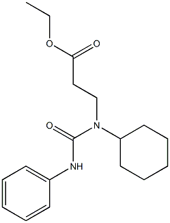  N-环己基-N-[(苯基氨基)羰基]-β-丙氨酸乙酯6640-07-9