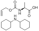     N-[(2-丙烯-1-氧基)羰基]-L-丙氨酸N-环己基环己胺盐	115491-98-0 
