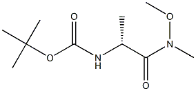 BOC-D-丙氨酸-N′-甲氧基-N′-甲酰胺146553-06-2