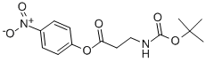 BOC-β-丙氨酸-对硝基苯酯17547-09-0