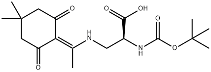   3-[[1-(4,4-二甲基-2,6-二氧代环己基亚基)乙基]氨基]-BOC-L-丙氨酸1263045-09-5