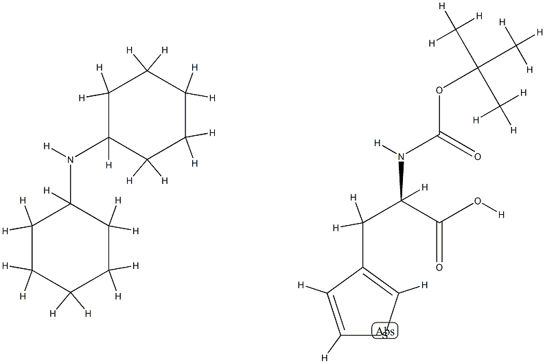   BOC-3-(3-噻吩基)-D-丙氨酸 二环己基铵盐331730-14-4