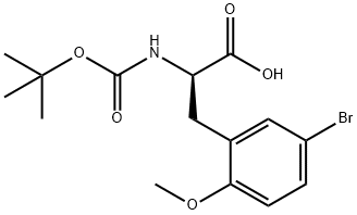  (R)-N-BOC-(5-溴-2-甲氧基苯基)丙氨酸261380-17-0  