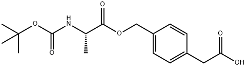BOC-L-丙氨酸-O-CH2-Phi-CH2-COOH 77292-90-1