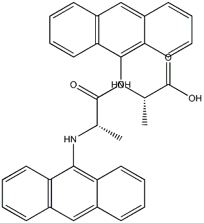 3-(9-蒽基)D-丙氨酸C34H30N2O4分子量530.613 