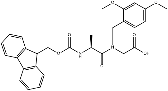 FMOC-L-丙氨酸-(DMB)Gly-OH 1188402-17-6 