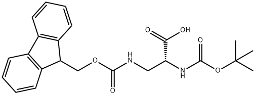 N-[(1,1-二甲基乙氧基)羰基]-3-[[(9H-芴-9-甲氧基)羰基]氨基]-D-丙氨酸 131570-56-4