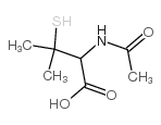 2-(乙酰氨基)-3-巯基-3-甲基丁酸