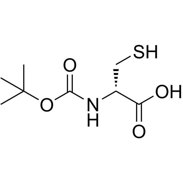 (S)-2-((叔丁氧基羰基)氨基)-3-疏基丙酸