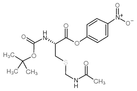 N-叔丁氧羰基-S-[(乙酰氨基)甲基]-L-半胱氨酸 4-硝基苯酯